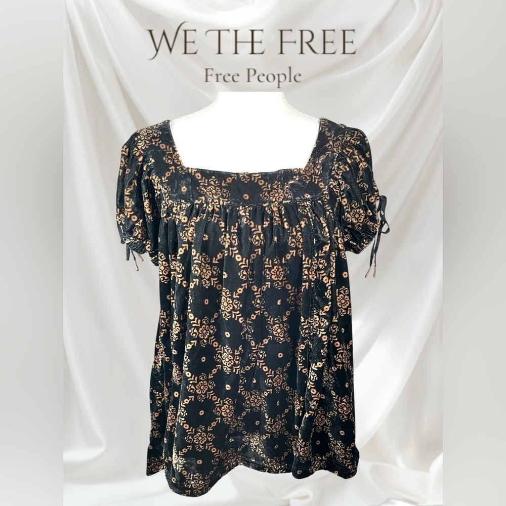 Free People | We The Free | Summer Camp Velvet Tunic | NWT! - Picture 5 of 10